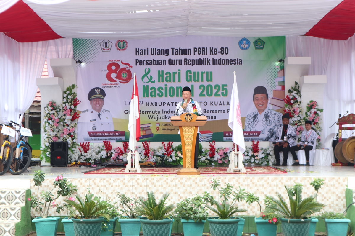 HUT PGRI 80 DAN HGN 2025 KABUPATEN BARITO KUALA