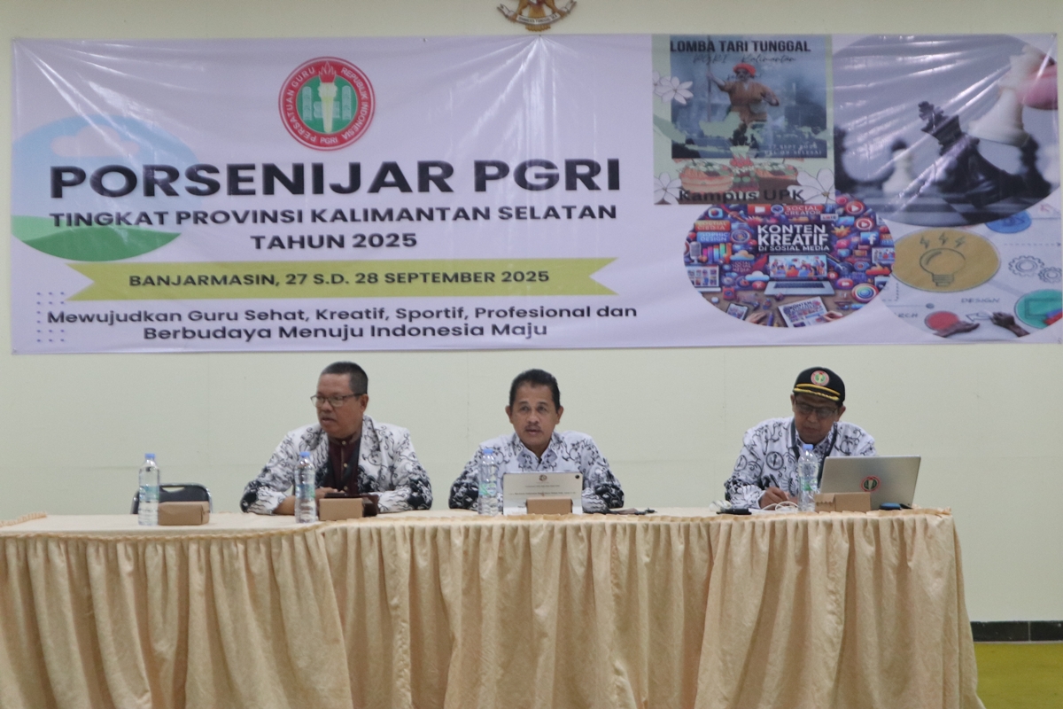 PORSENIJAR PGRI Tingkat Provinsi Kalimantan Selatan 2025