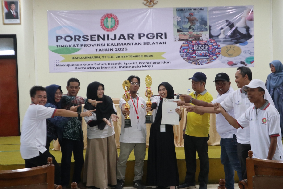 PORSENIJAR PGRI Tingkat Provinsi Kalimantan Selatan 2025