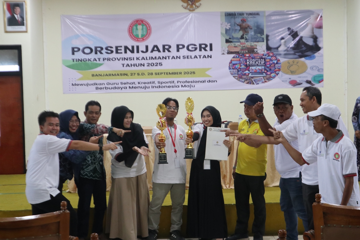 PORSENIJAR PGRI Tingkat Provinsi Kalimantan Selatan 2025