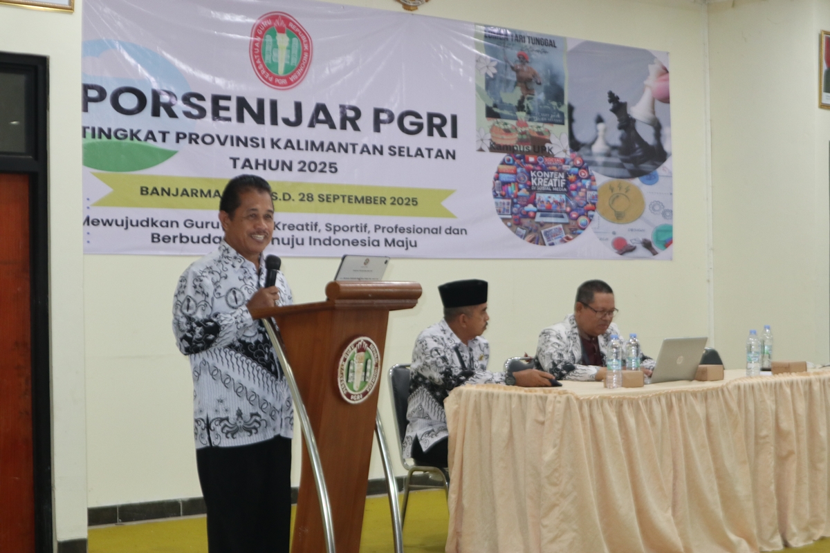 PORSENIJAR PGRI Tingkat Provinsi Kalimantan Selatan 2025