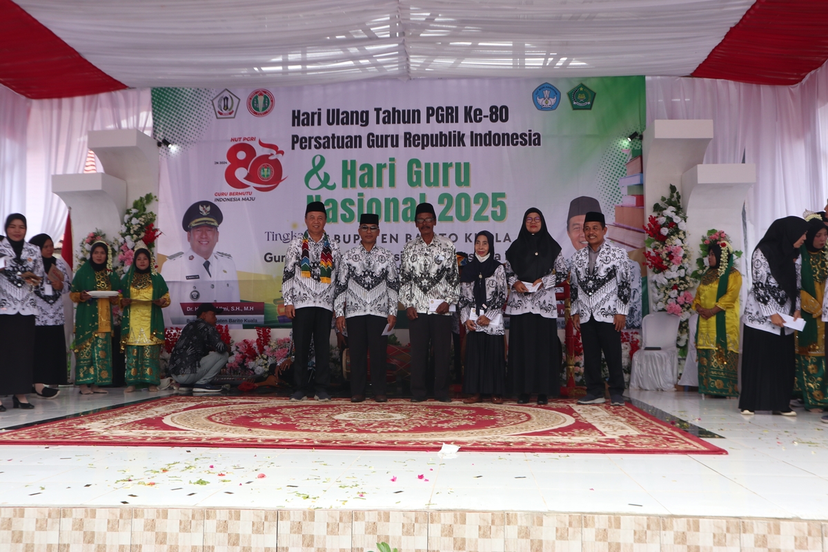 HUT PGRI 80 DAN HGN 2025 KABUPATEN BARITO KUALA